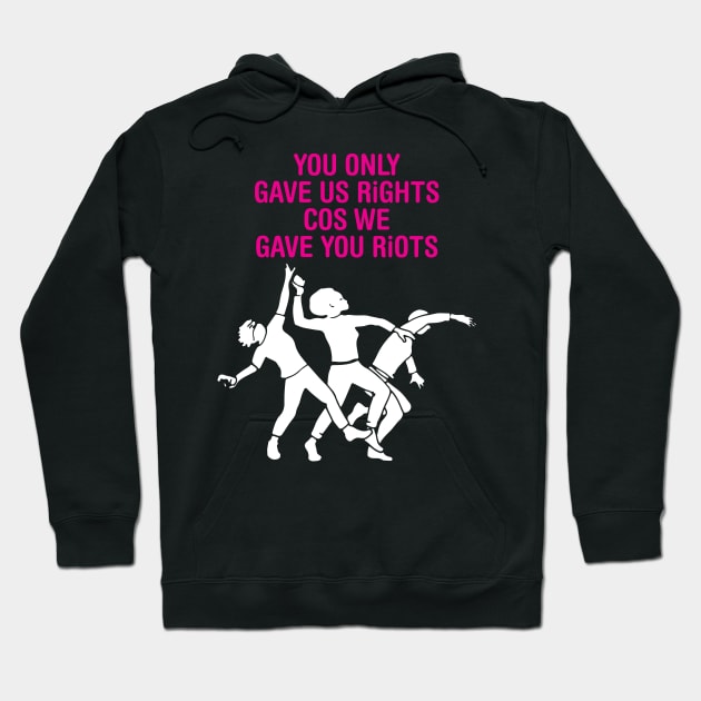 RIOTS Hoodie by elvisdepressley